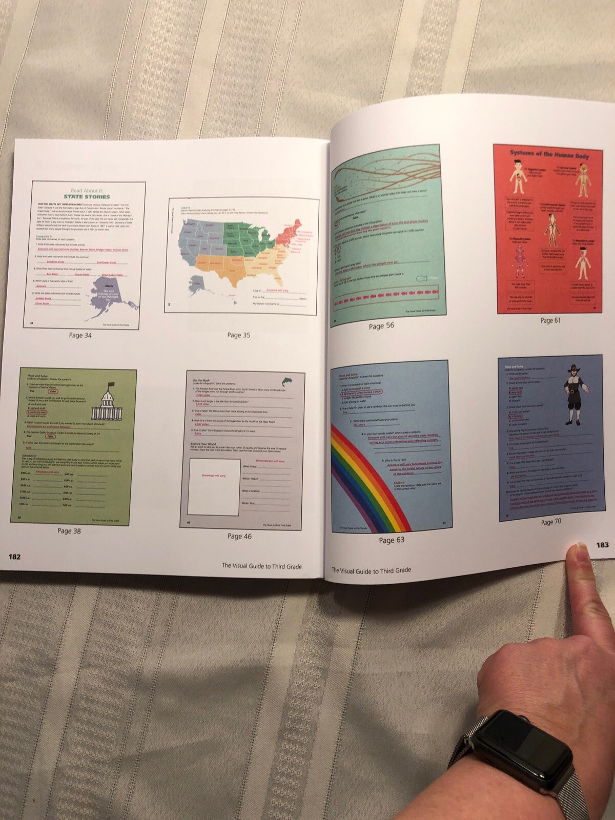 3rd Grade Workbook: The Visual Guide to Third Grade (Paperback)