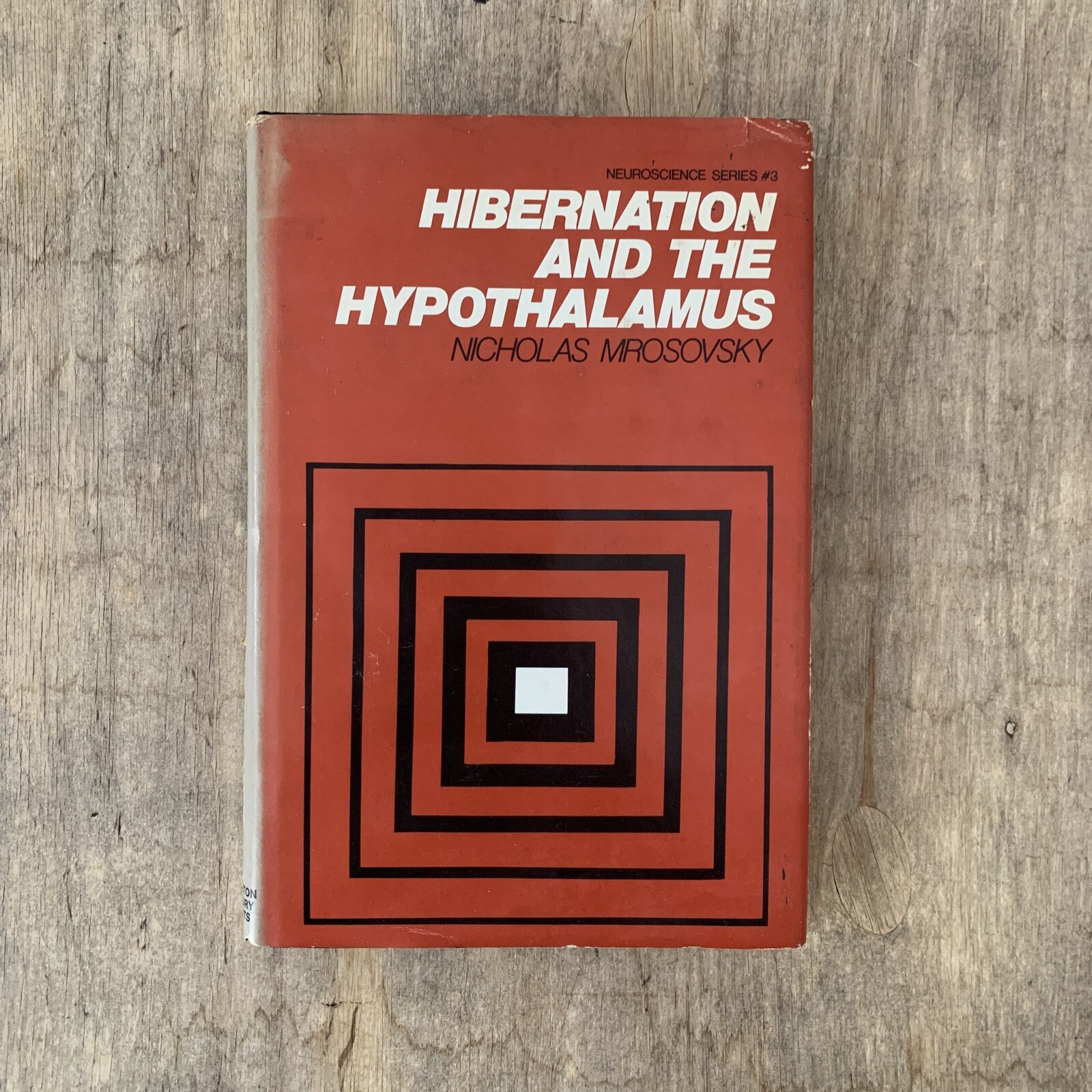 Hibernation and the Hypothalamus Nicholas Mrosovsky Hardback 1971 Neuroscience