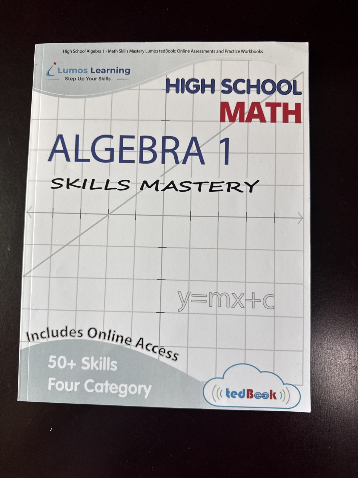 High School Algebra 1 – Math Skills Mastery Lumos TedBook : Online…