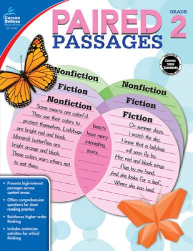 Paired Passages, Grade 2 – Paperback By Spencer, Hope – VERY GOOD