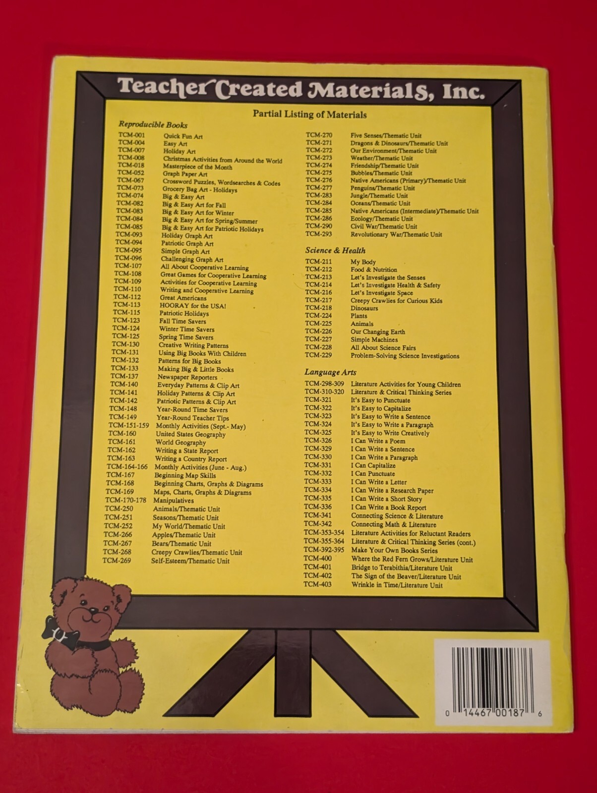 Math Manipulatives Calculator Book – 1992 Teacher Materials – 90s Homeschooling