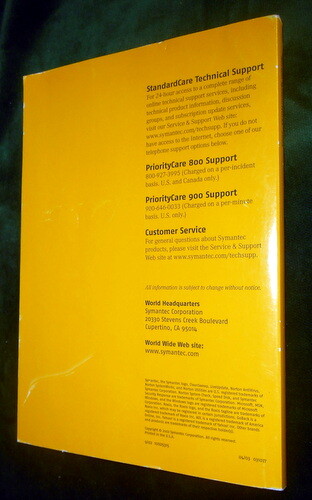Norton SystemWorks Professional 2003 Users Guide