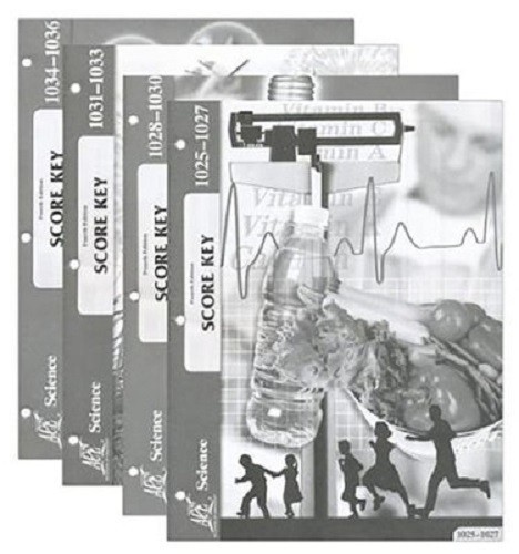 4 PC Set Grade 3 Science Score Key 1025-1036 4th Ed New Sealed Free Ship