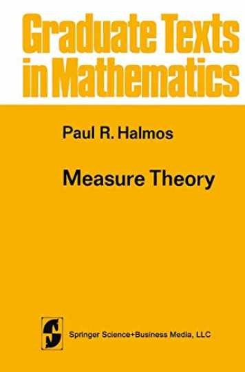 Measure Theory (Graduate Texts in – Hardcover, by Halmos Paul R. – Acceptable