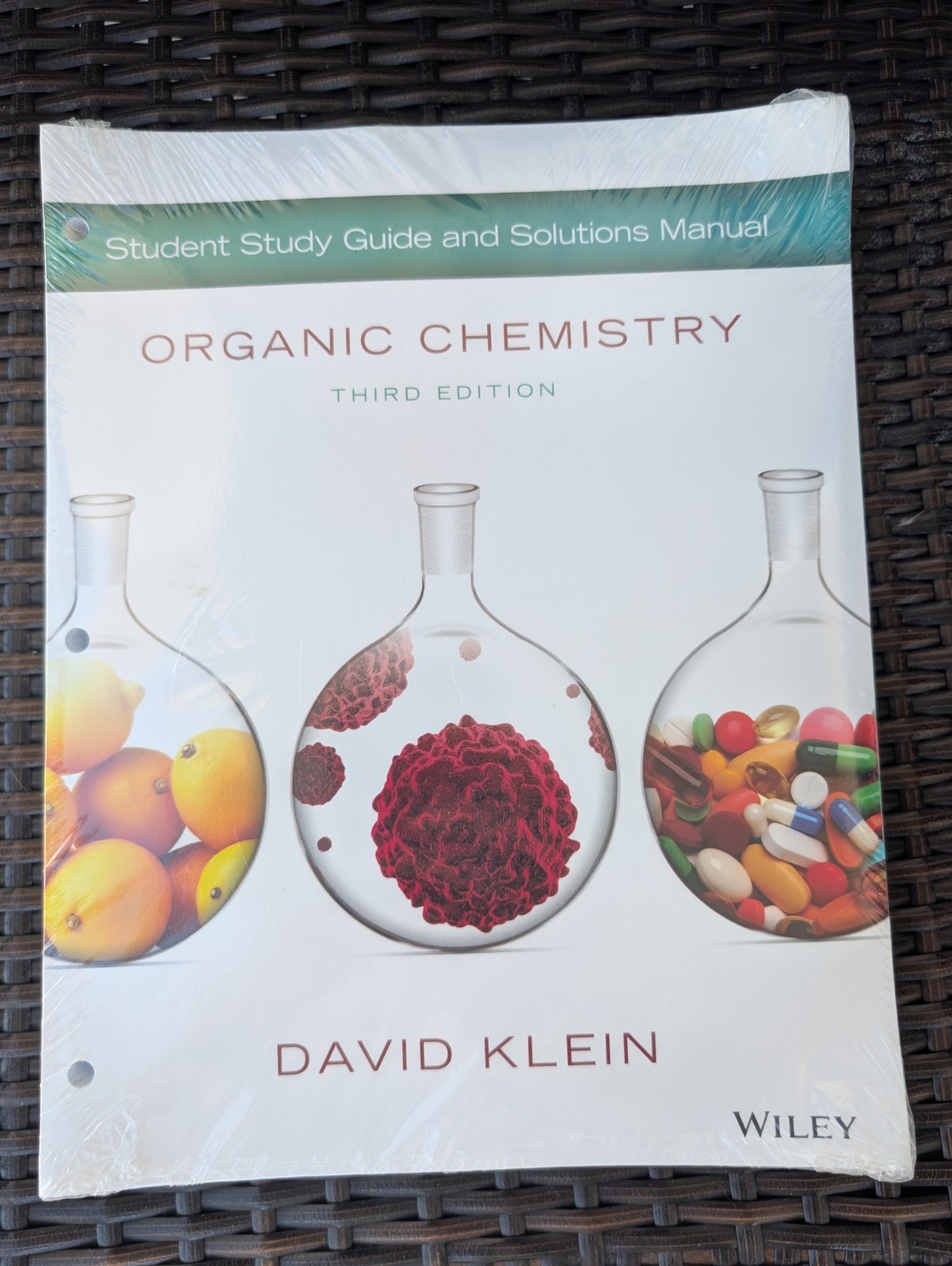ORGANIC CHEMISTRY Student Study Guide and Solution Manual by DAVID KLEIN Sealed