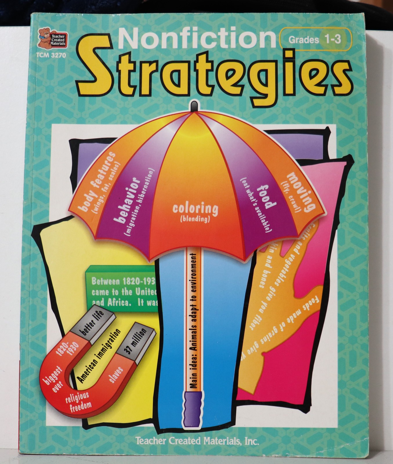 Nonfiction Strategies Grades 1-3 by Teacher Created Materials TCM 3270