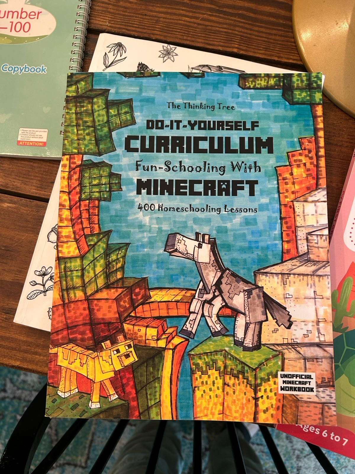 Minecraft Homeschool Curriculum Journal Activity Book