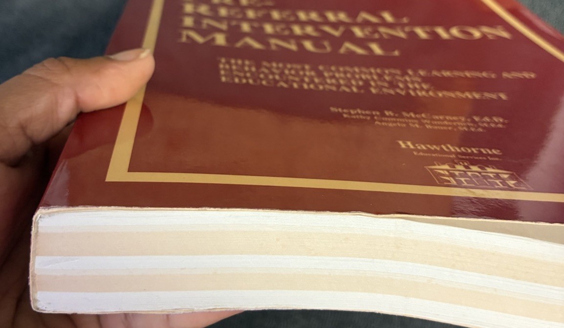 Pre-Referral Intervention Manual Revised & Updated 2nd Ed McCarney Paperback