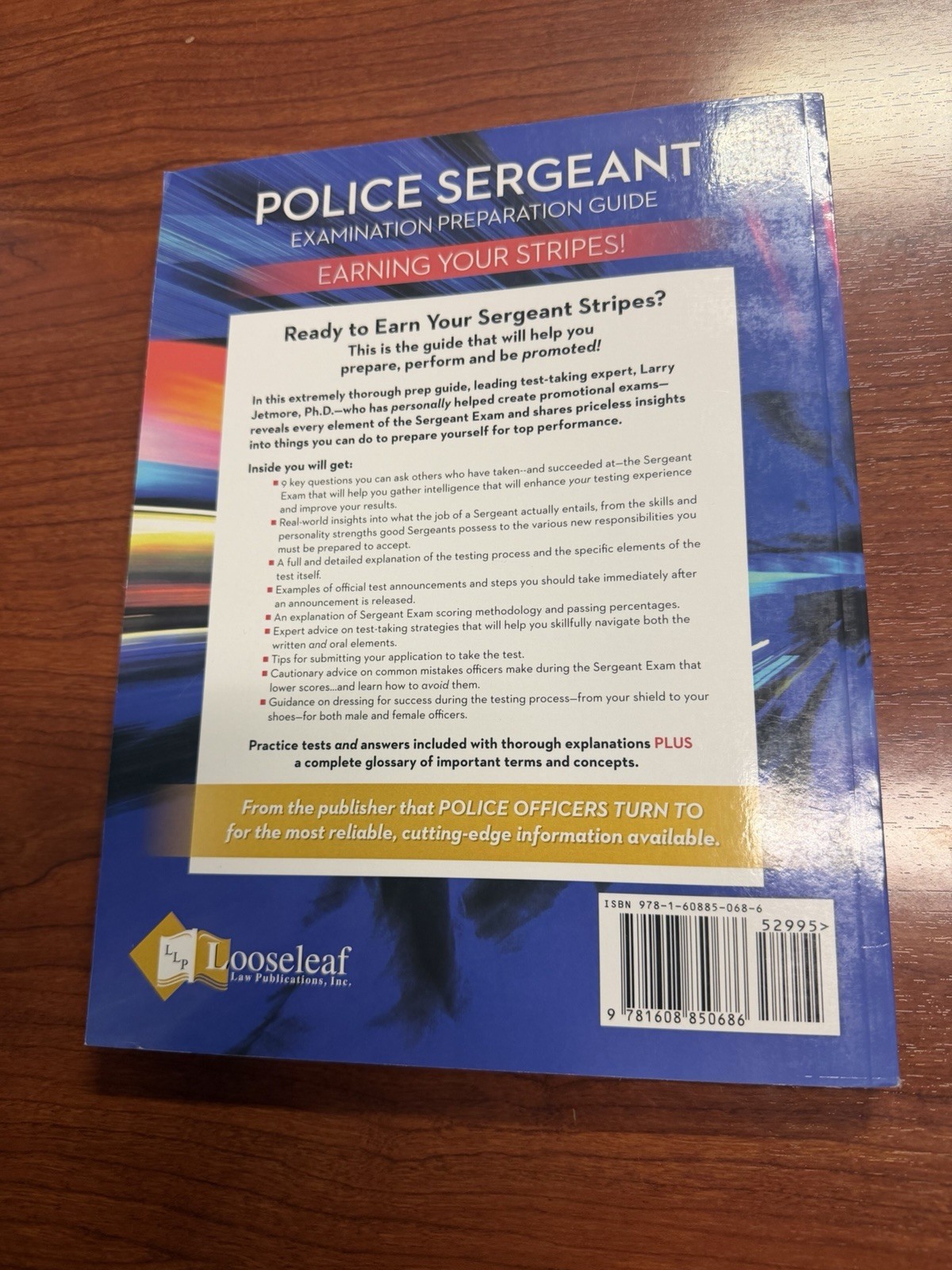 Police Sergeant Examination Preparation Guide: Earning Your Stripes!