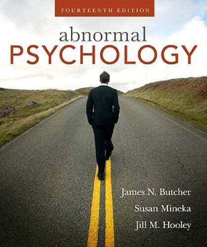 Abnormal Psychology (14th Edition) – Hardcover By Butcher, James N – GOOD