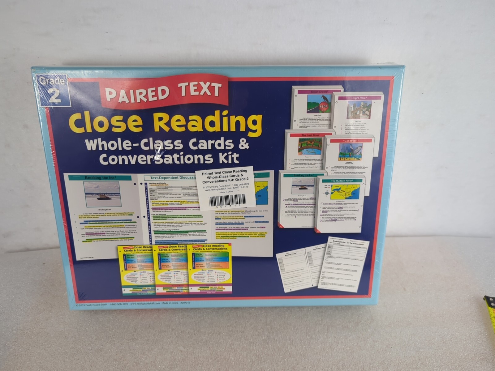 Paired Text Close Reading Whole Class Cards And Conversations Kit For Grade 2