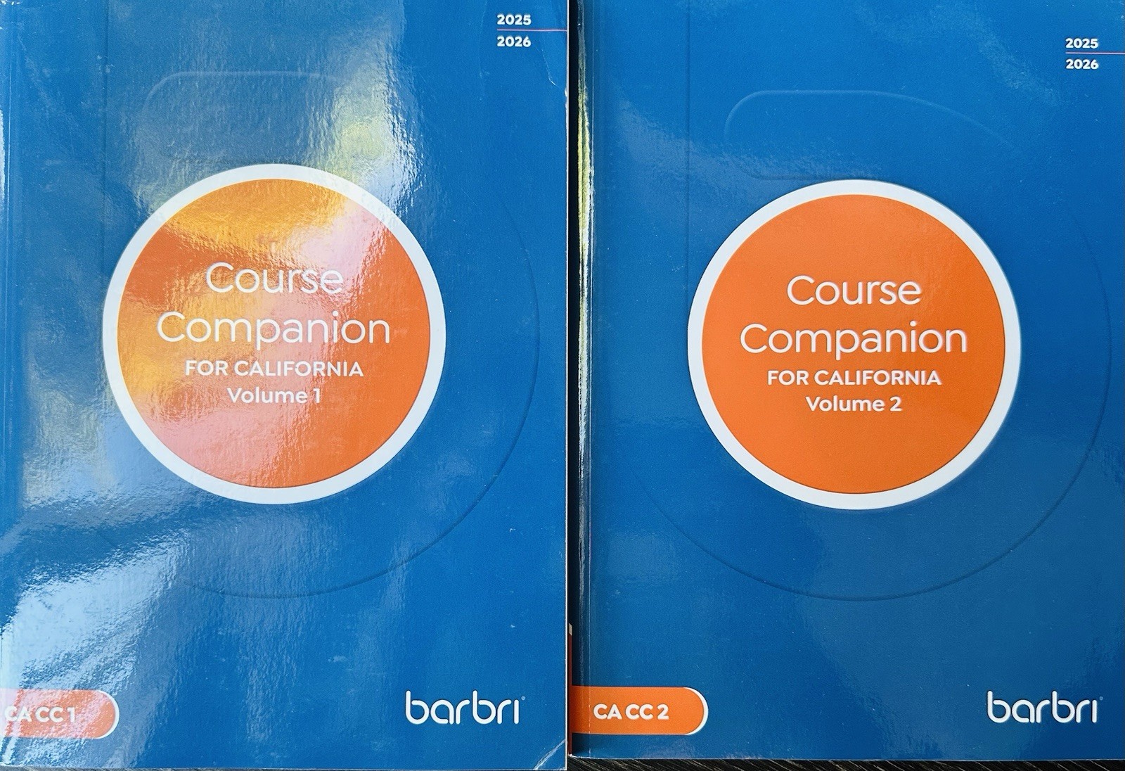 📚🆕⚖️ “NEW” Barbri CALIFORNIA Bar Exam Course Companion 2025- 2026 Set ❤️✅