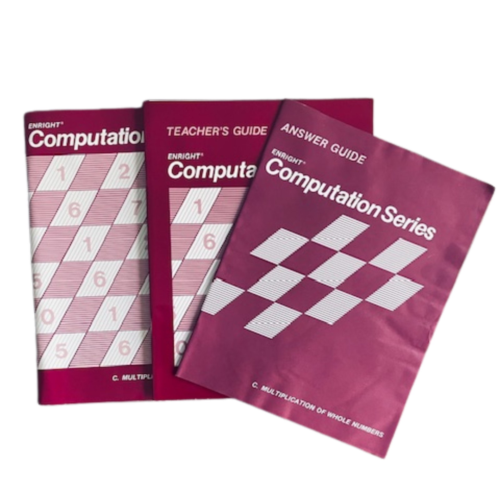 Enright Computation Ser. C. Multiplication of Whole Nos./Teachers & Answer Guide