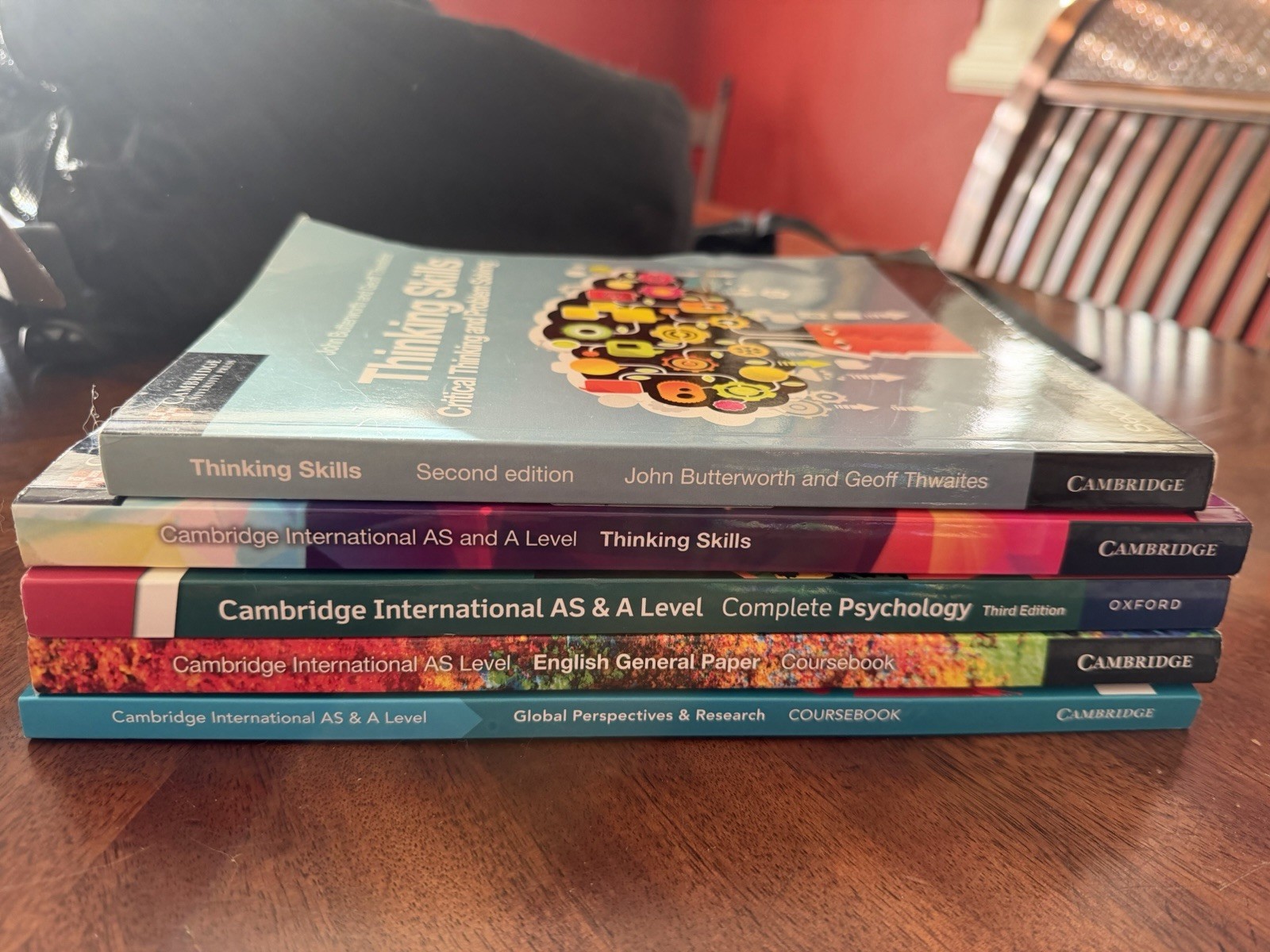 Lot 5 AICE Cambridge AS & A Level Gen Paper, Thinking Skills, Psyc Global