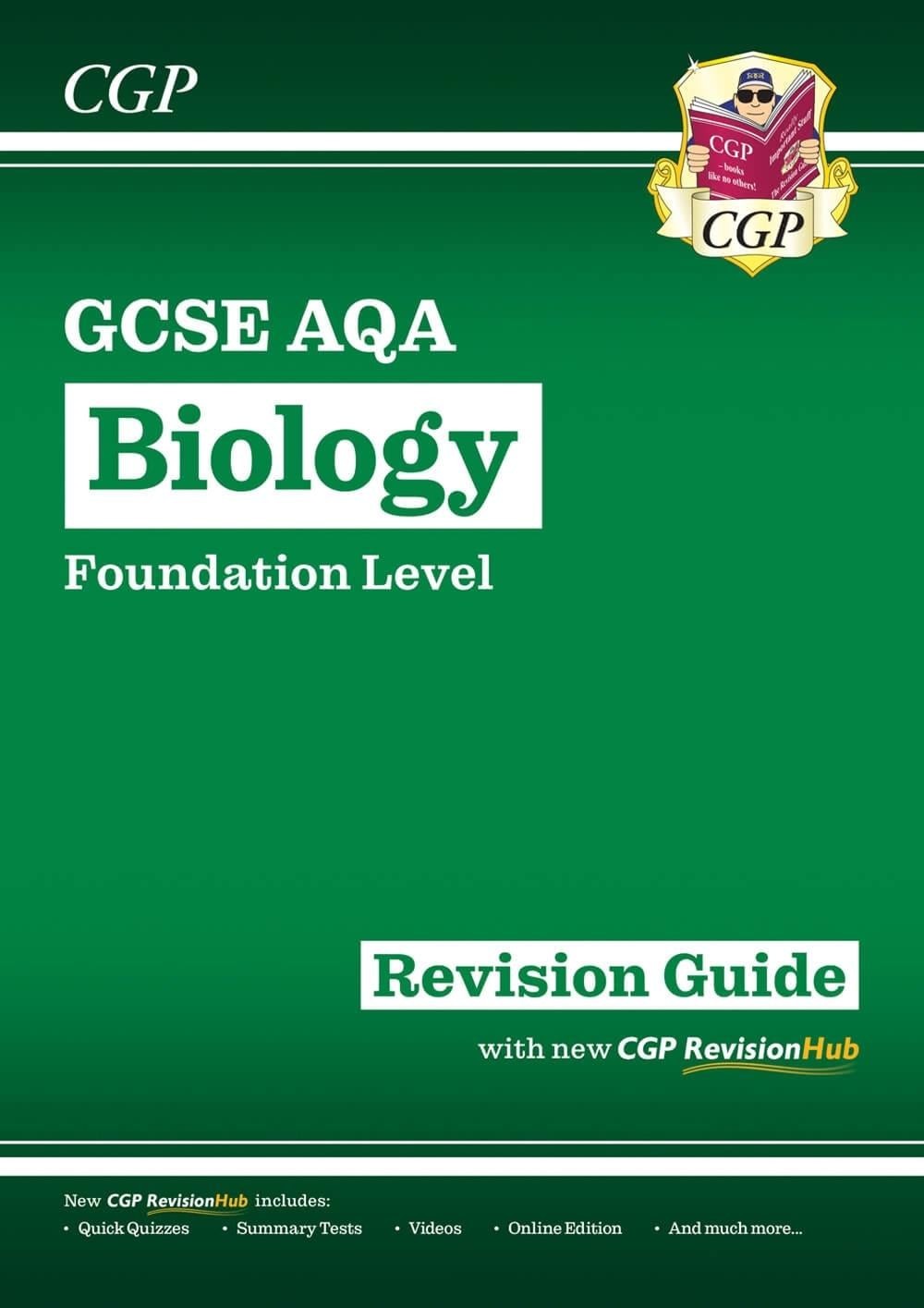 New GCSE Biology AQA Foundation Revision Guide with CGP RevisionHub by CGP Books