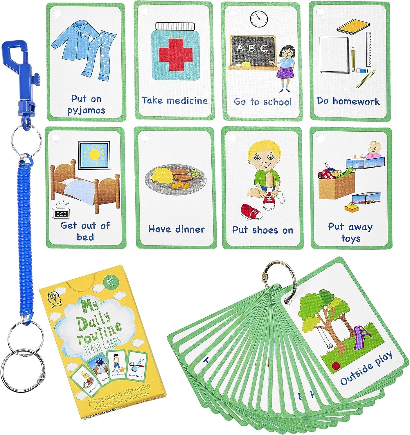 Supporting Speech Development: 27 Portable Cards for Autism & Special Education