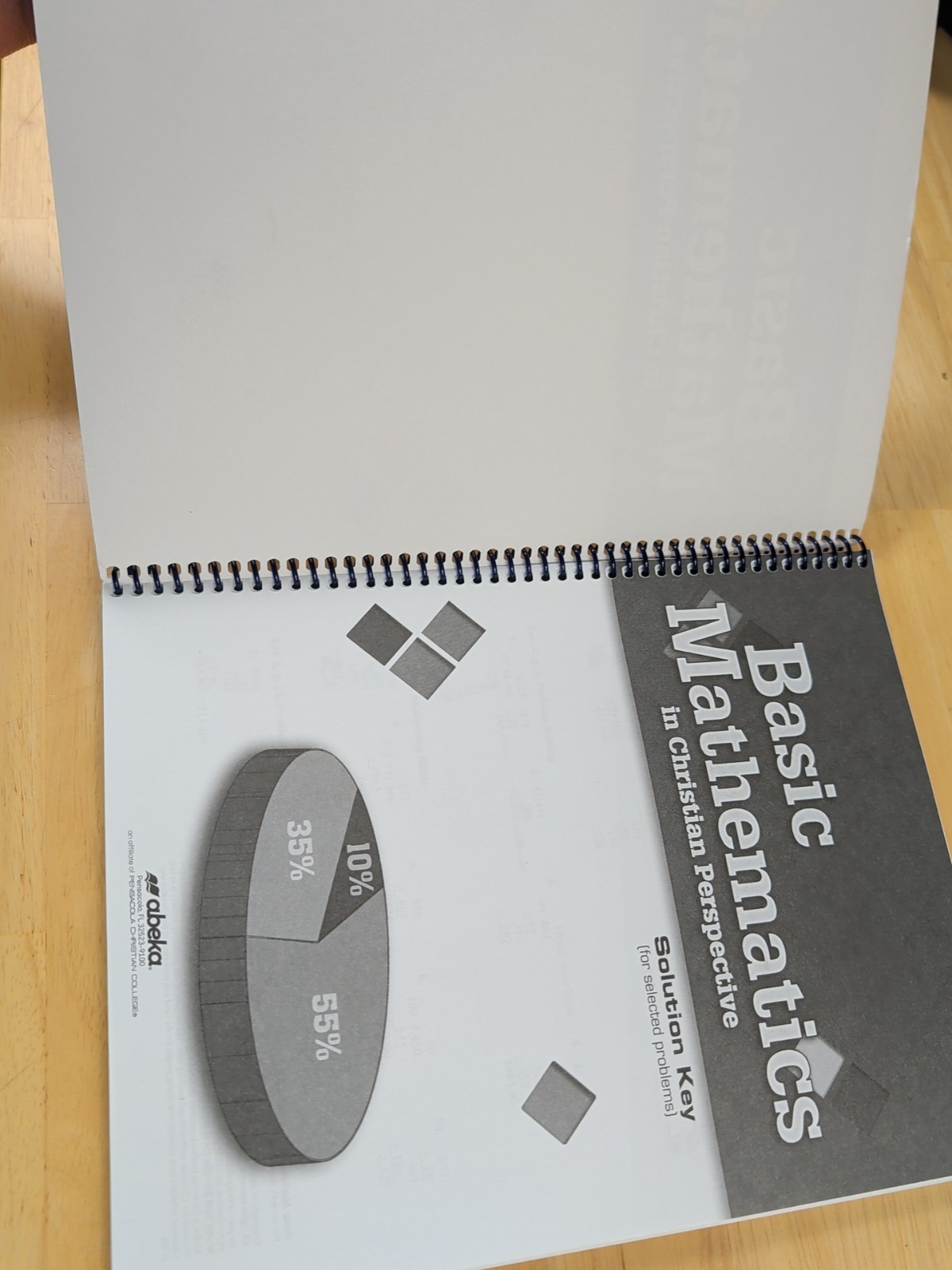 ABeka Basic Mathematics 4th Edition Work Text Teacher Key And Solution Key