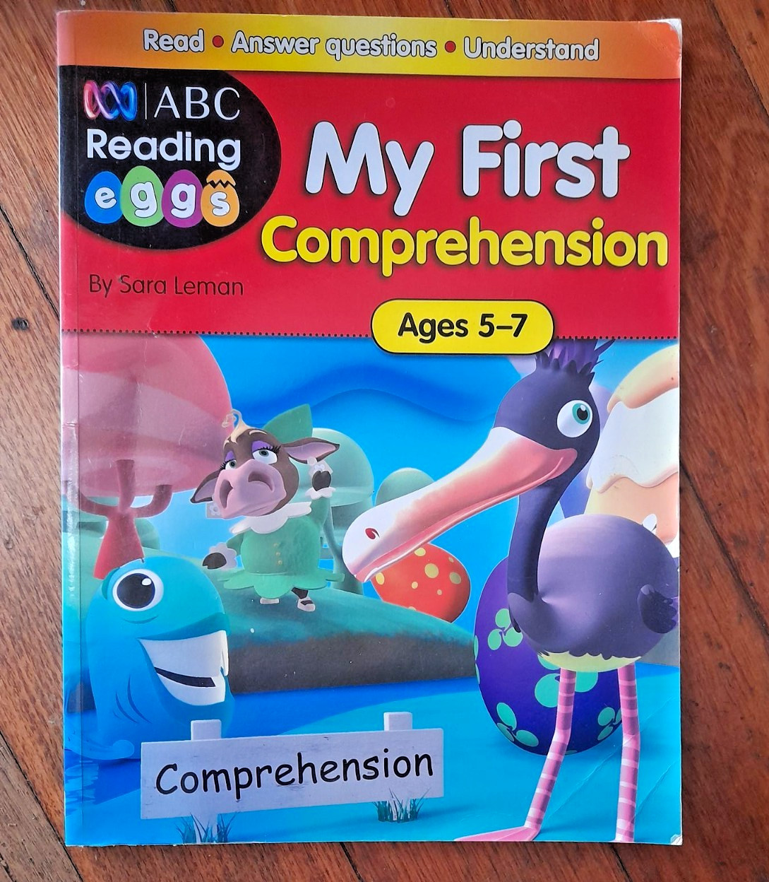 ABC Reading Eggs – My First Comprehension Workbook- Ages 5 – 7 (unused)