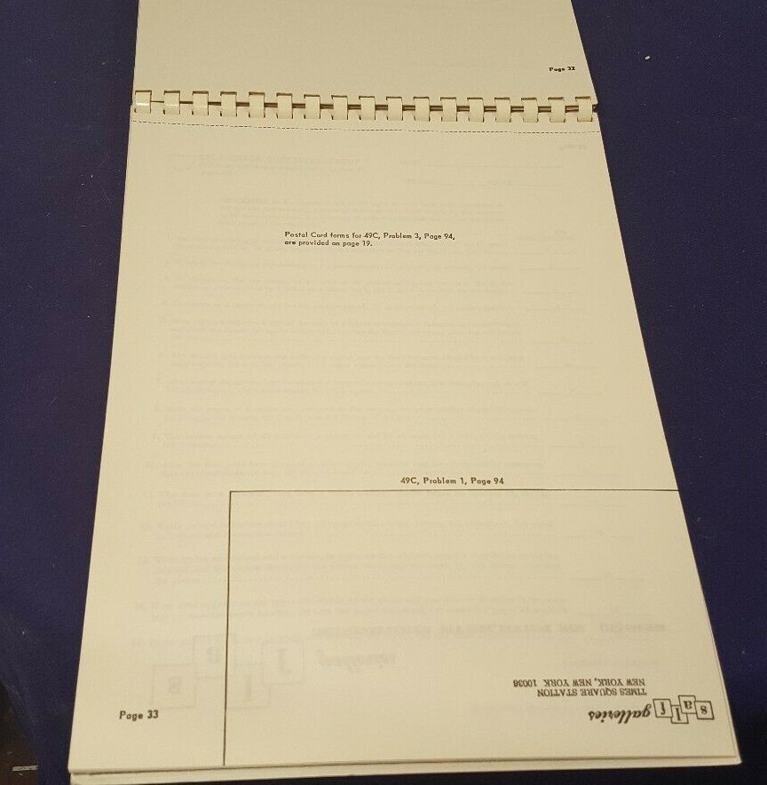 1968 BASIC TYPEWRITING N12 Textbook UNUSED