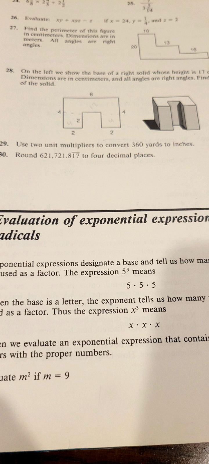 Saxon Algebra 1/2 Workbook Second Editon
