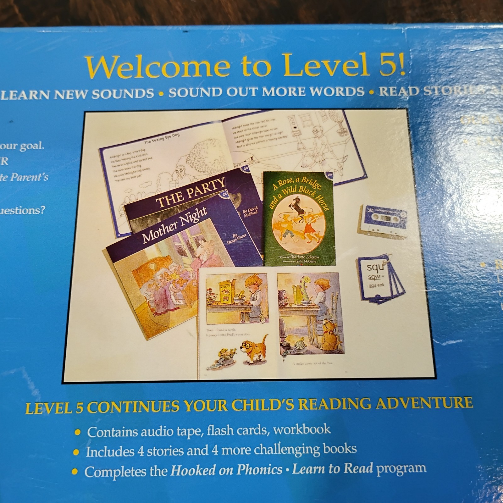 Vintage 1998 Hooked on Phonics Level 5 Complete Set