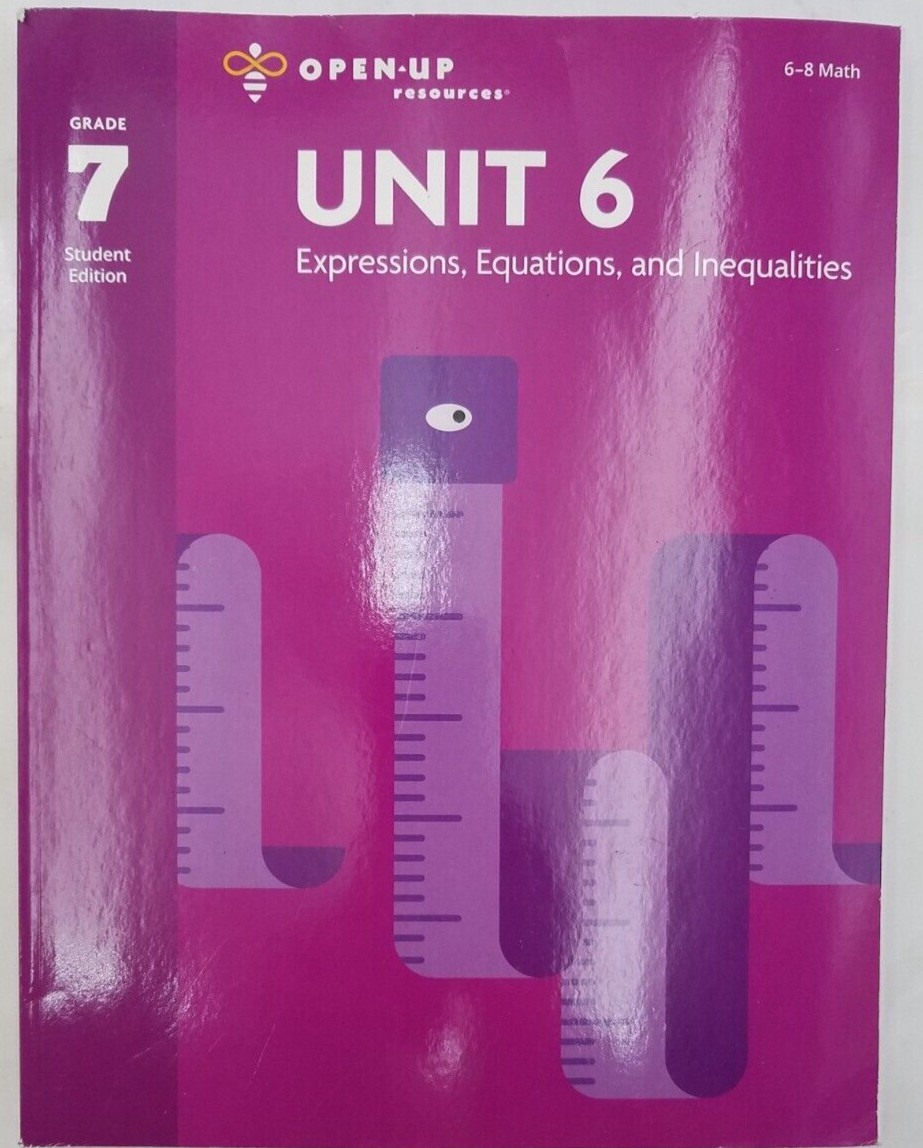 Open-Up Resources 6-8 Math Grade 7 Unit 6 Student Edition