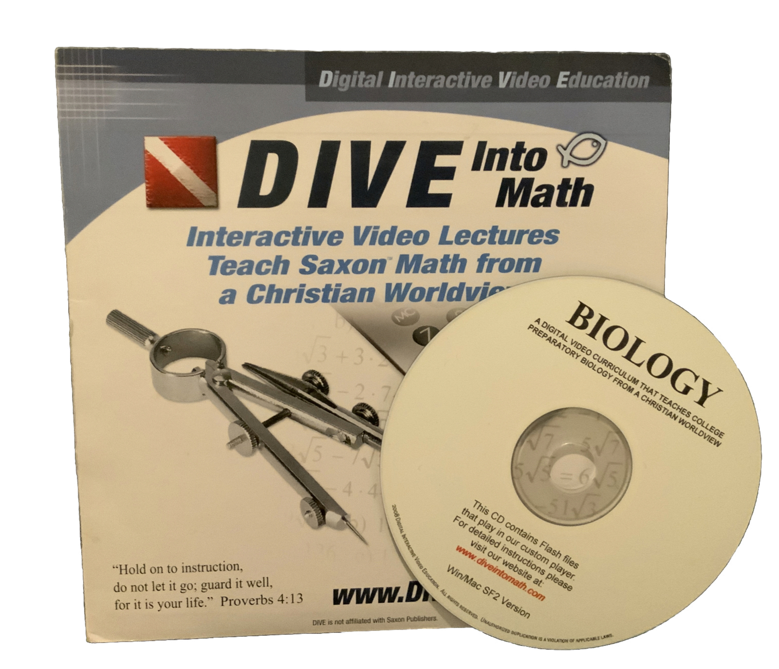 College Prep Homeschool BIOLOGY DIVE CDRom Shormann Works w/variety programs
