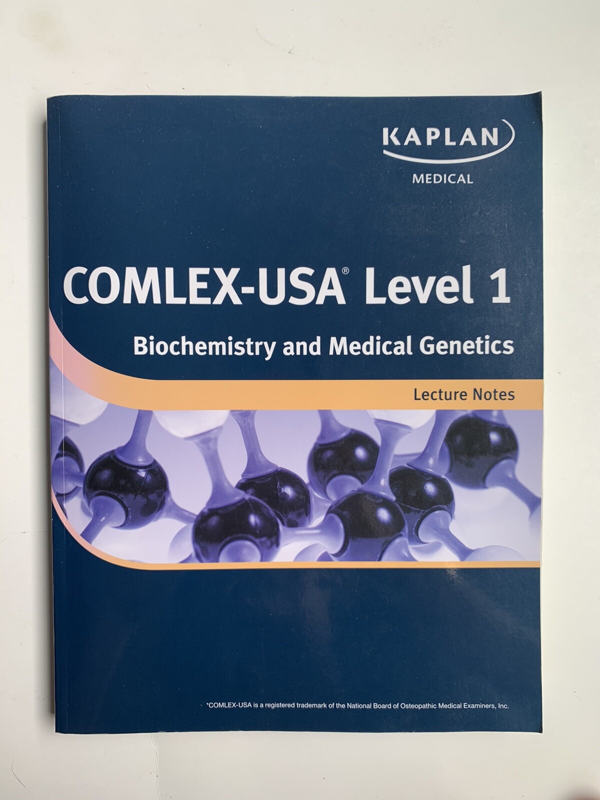 Comlex-USA Level1 Biochemistry And medical genetics Board Review Study Guide