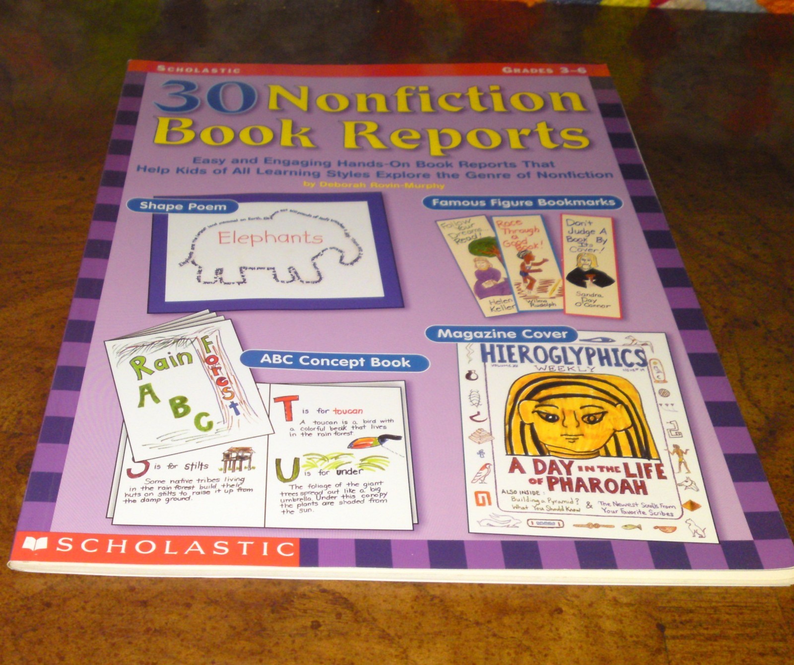 30 Nonfiction Book Reports: Easy and Engaging Hands-On Book Reports That: Gr 3-6