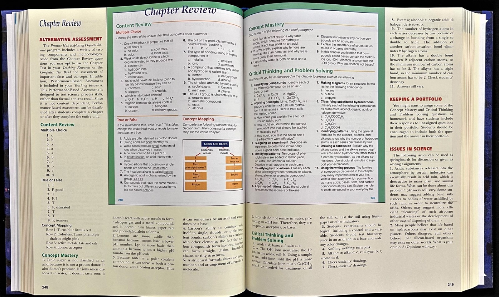 Middle School – EXPLORING PHYSICAL SCIENCE – TEACHER’S EDITION (Prentice Hall)