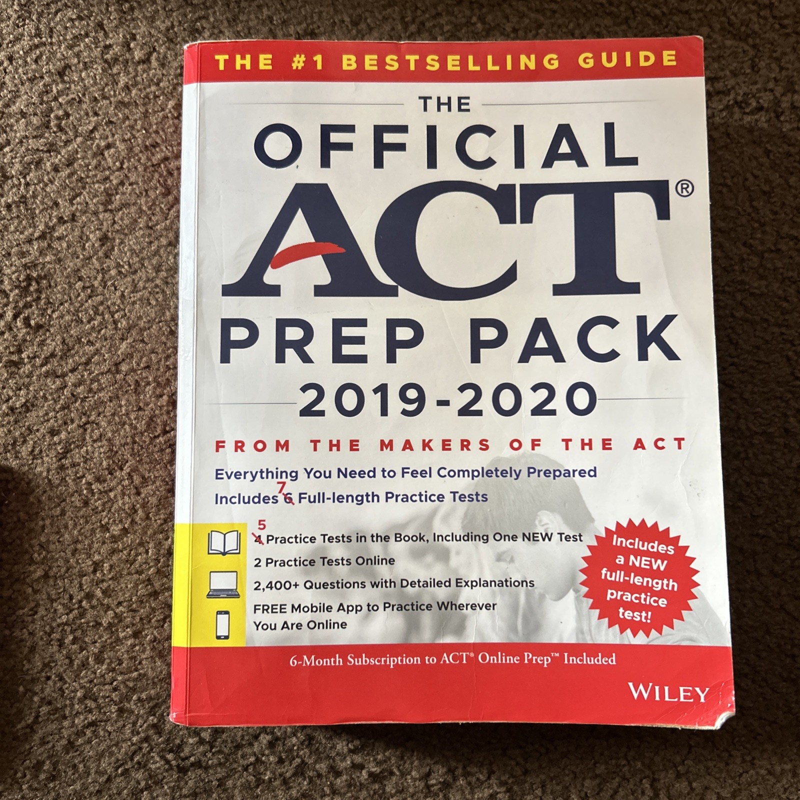 The Official ACT Prep Pack Book 2019-2020 Study Guide