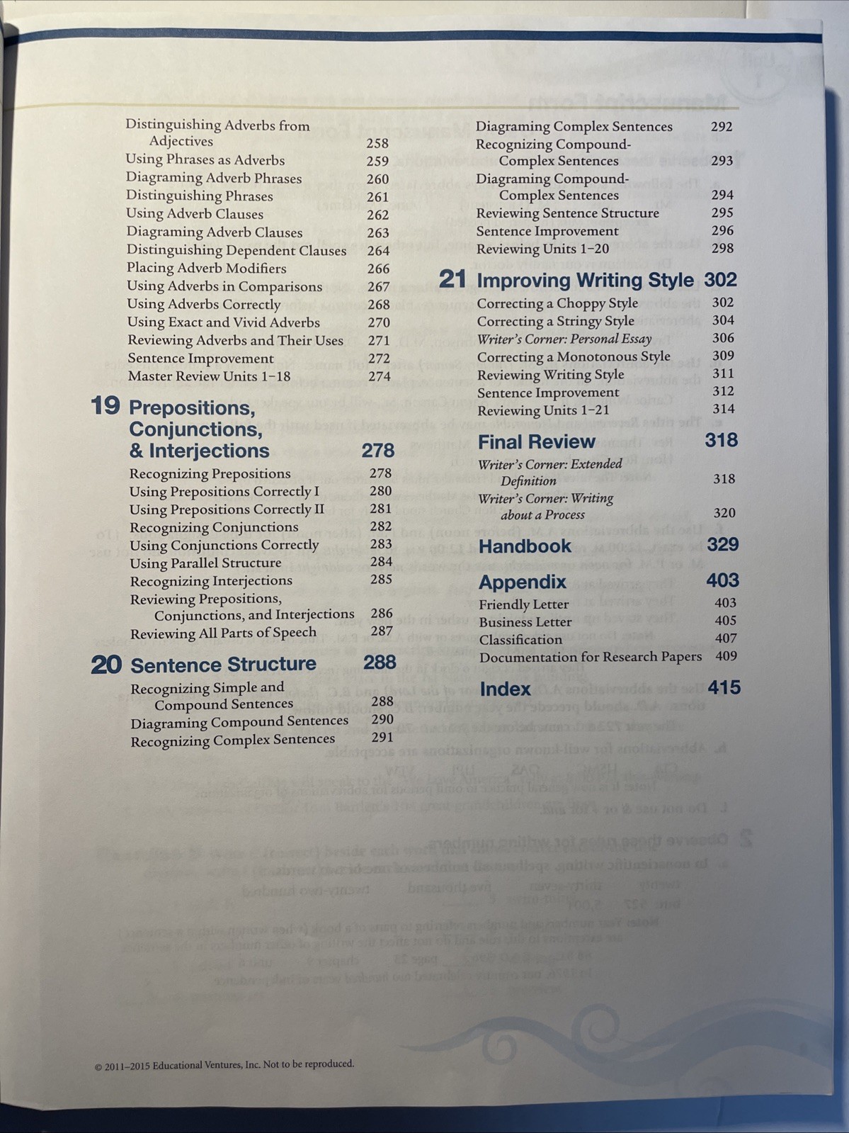 📔ABEKA GRAMMAR & COMPOSITION WORK-TEXT IV 4TH EDITION STUDENT WORK BOOK
