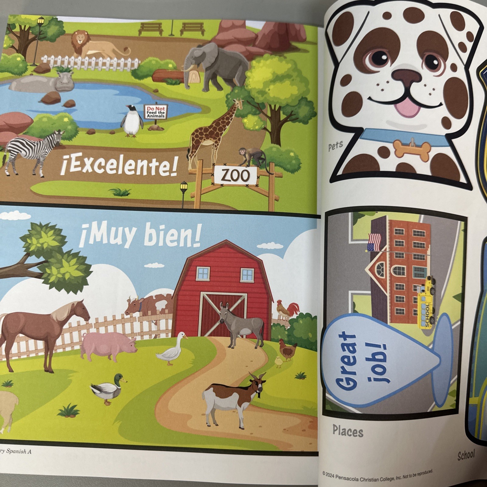 Spanish A – Abeka Work Book – Like New Condition 2025