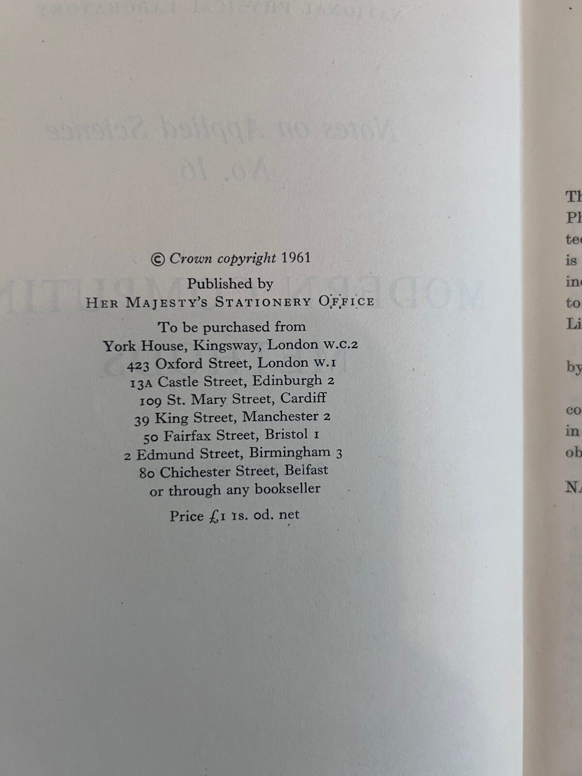 Modern Computing Methods , 2nd Ed, 1961