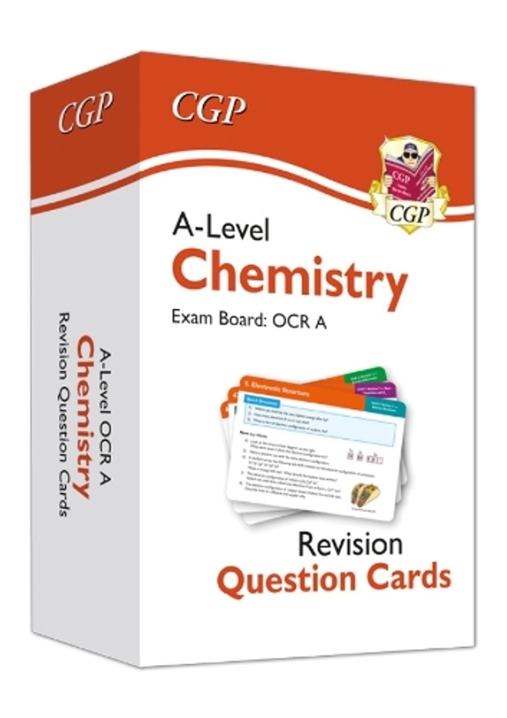 A-Level Chemistry OCR A Revision Question Cards by CGP Books Hardcover Book