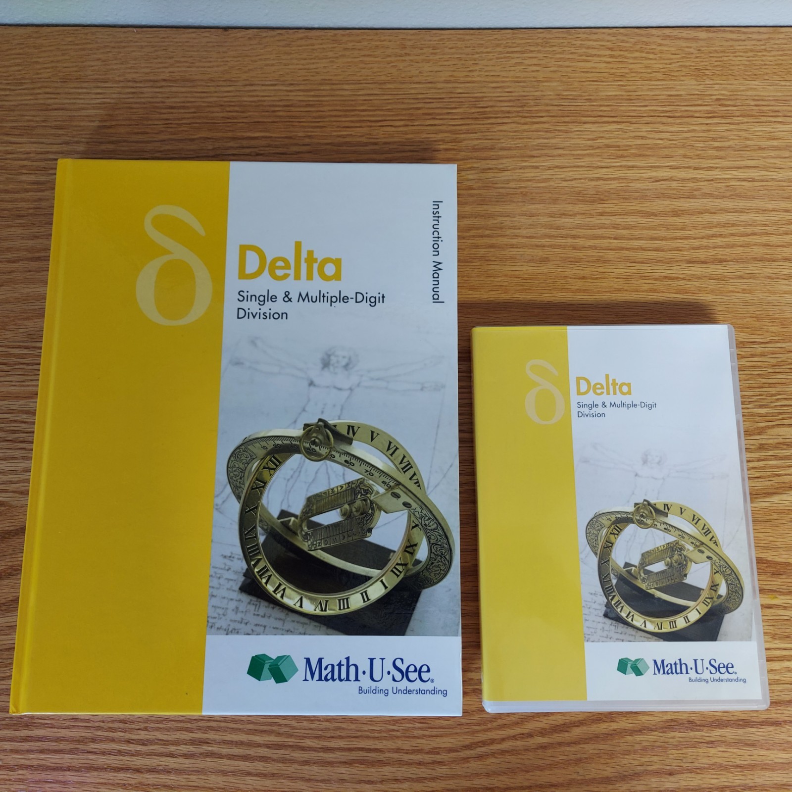 Math U See Delta Single & Multiple Digit Division Instruction Manual & DVDs