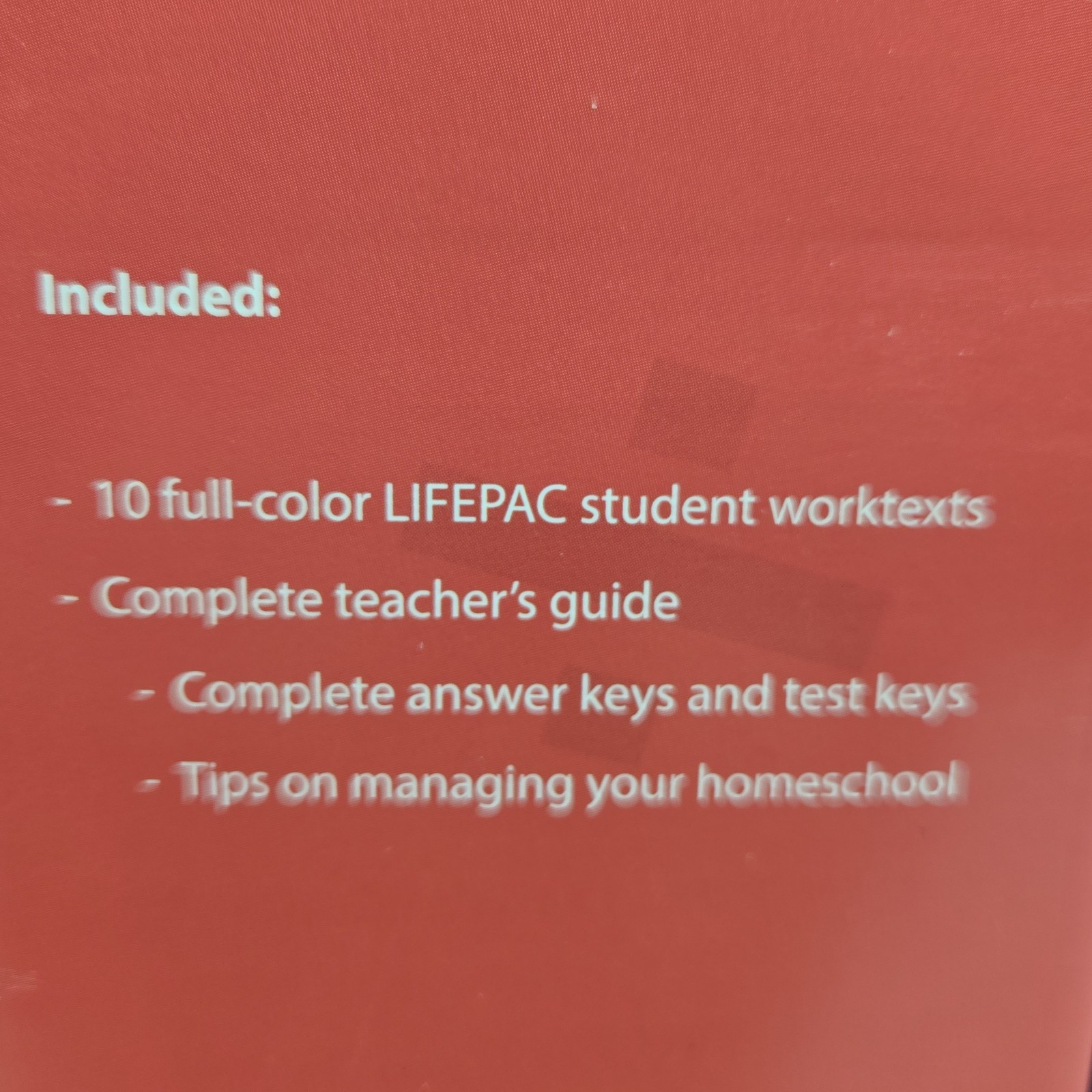 LIFEPAC® 12th Grade Mega 5 Subject Set Alpha Omega Homeschool Curriculum NEW