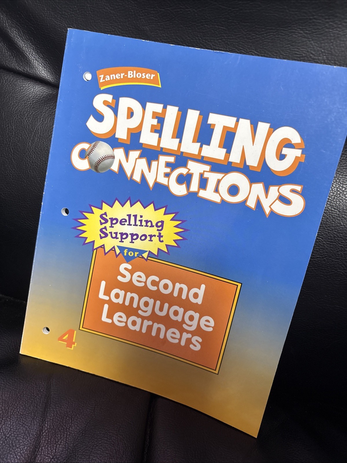 Zaner-Bloser Spelling Connections for second language learners Book 4
