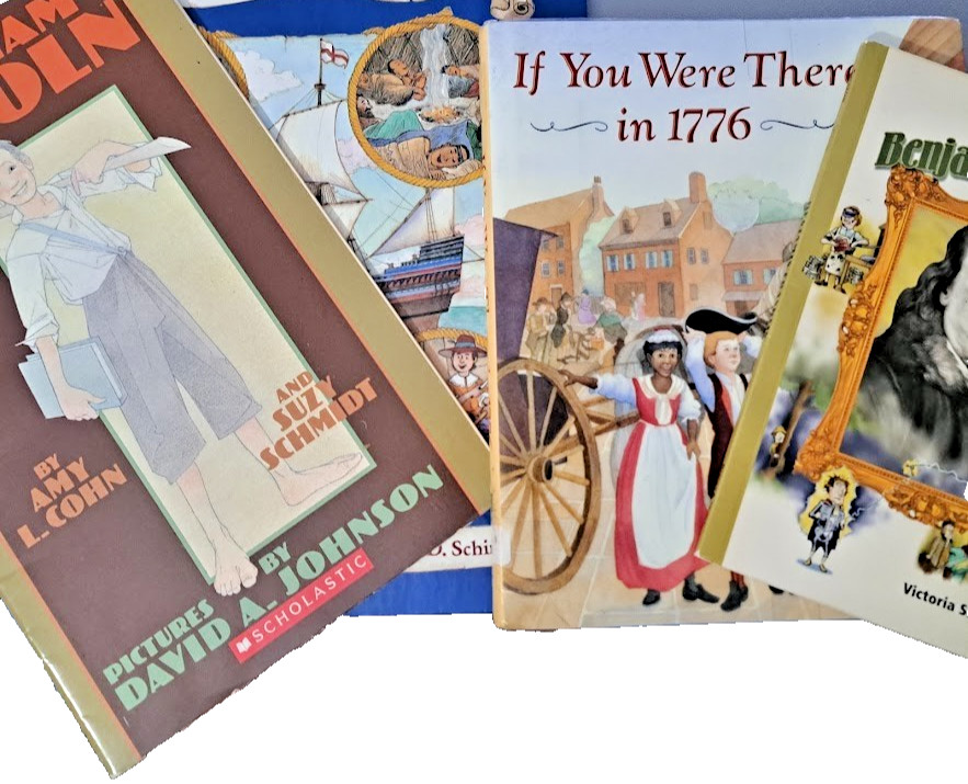 Elementary Level American History Readers – Lot of 4 books