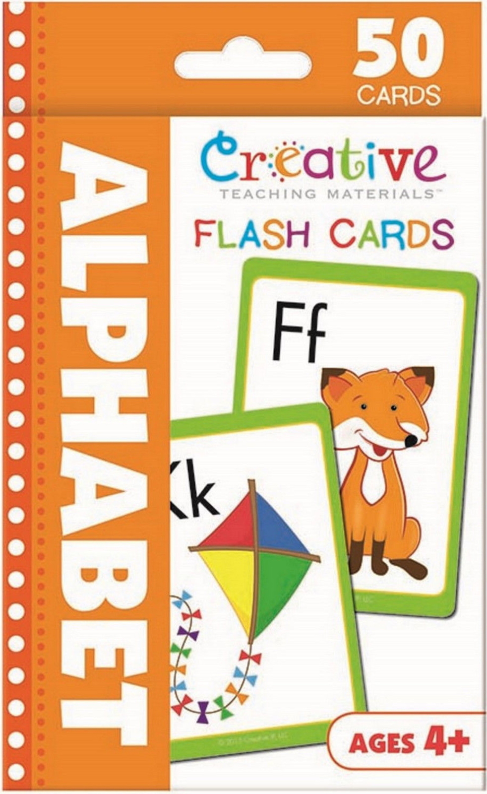 NEW 50 Alphabet Flash Cards – Preschool Pre-K Toddler Kindergarten Ages 4+