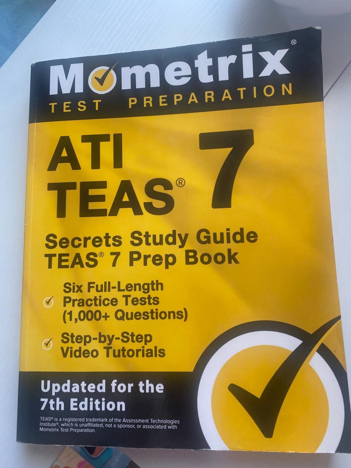 ATI TEAS 7 Secrets Study Guide-Mometrix Test Preparation (2022)