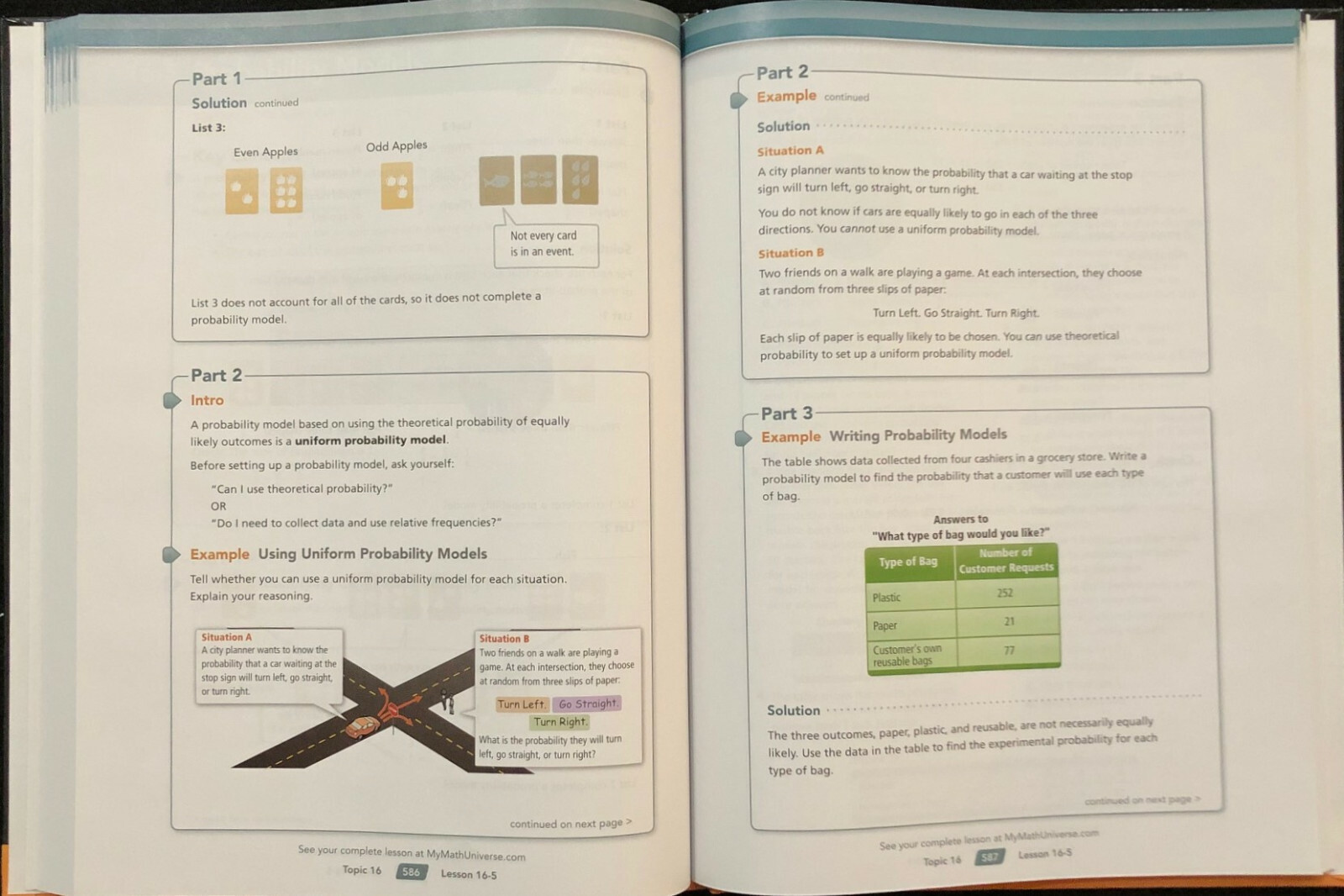 7th Grade – PEARSON DIGITS MATH – Homework Helper Volume 2 (2014, Hardback)