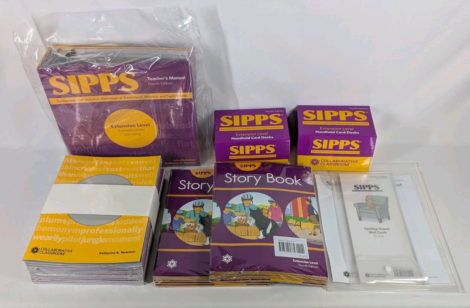 Sipps Extension Level Fourth Edition Teacher’s Edition & Materials Set New