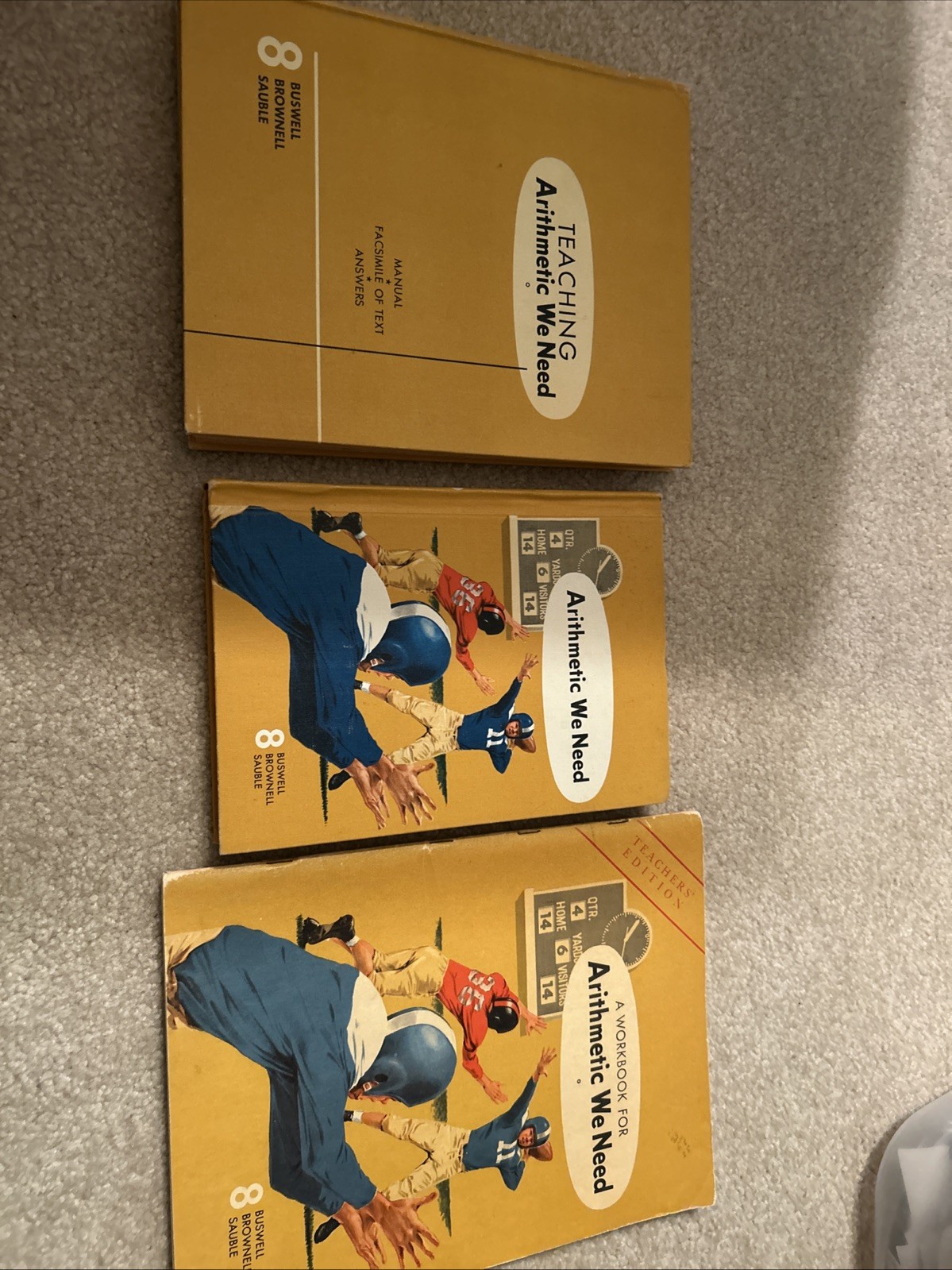 Arithmetic We Need Grade 8 Student Book, Teaching Book, Teachers Ed. Workbook