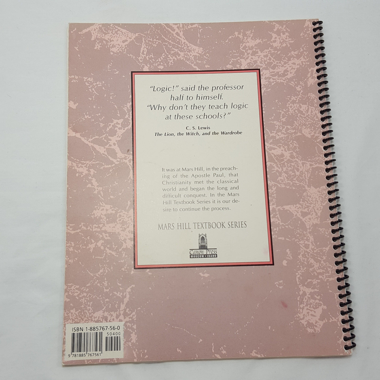 Introductory Logic Answer Key 3rd Ed Mars Hill Wilson Nance Homeschool Teacher