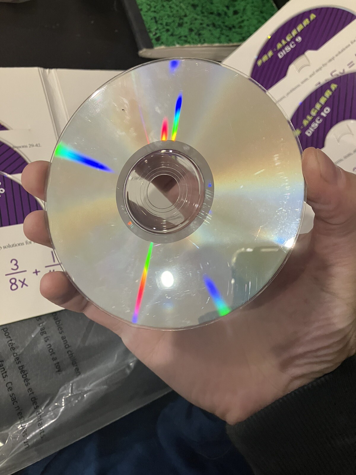 teaching textbooks pre algebra 2.0 REPLACEMENT DISKS 1-10 9 Total