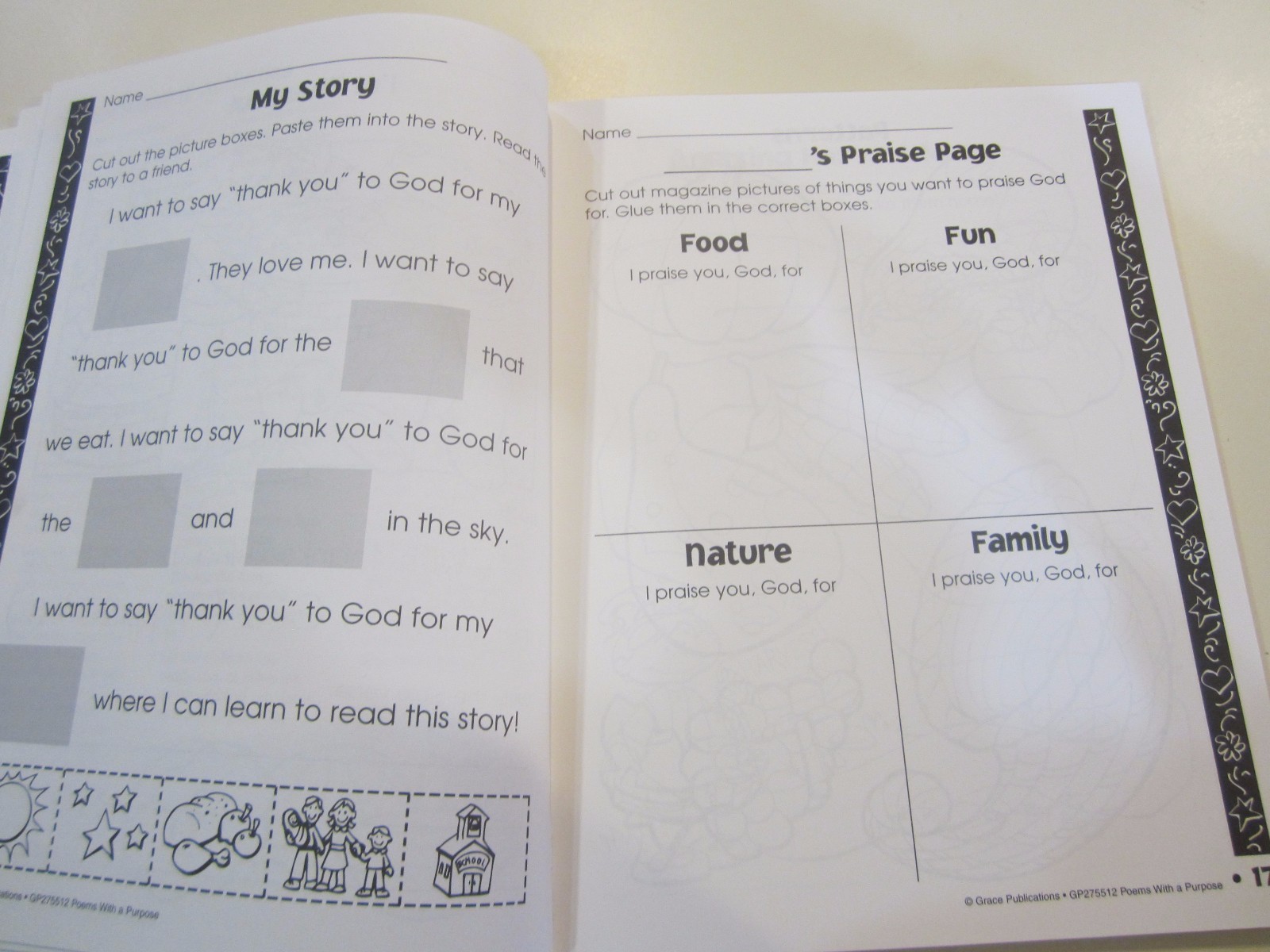 Poems with a Purpose: Character Building Rhymes with Basic Skills PreK-K