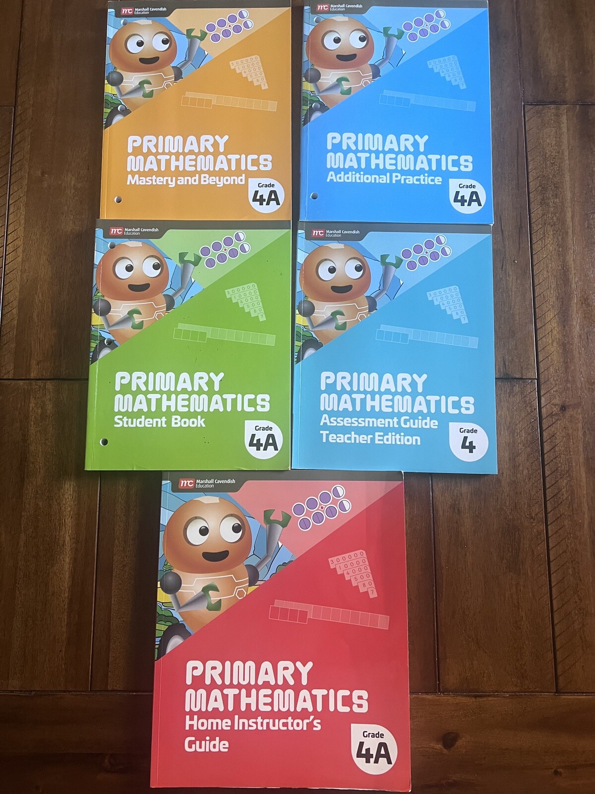 Primary Mathmatics 4/4A Workbook Set