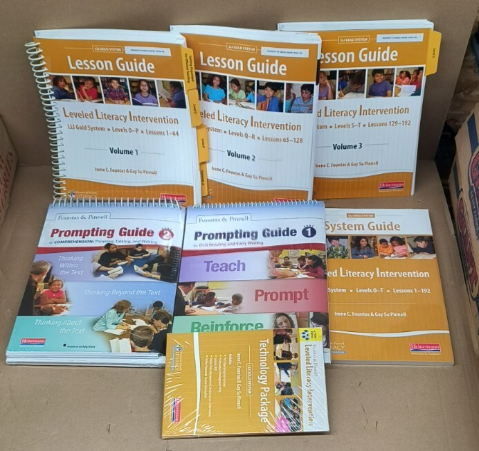 Fountas & Pinnell LLI Gold Teacher Materials Lesson Guides Levels O-T Grade 4