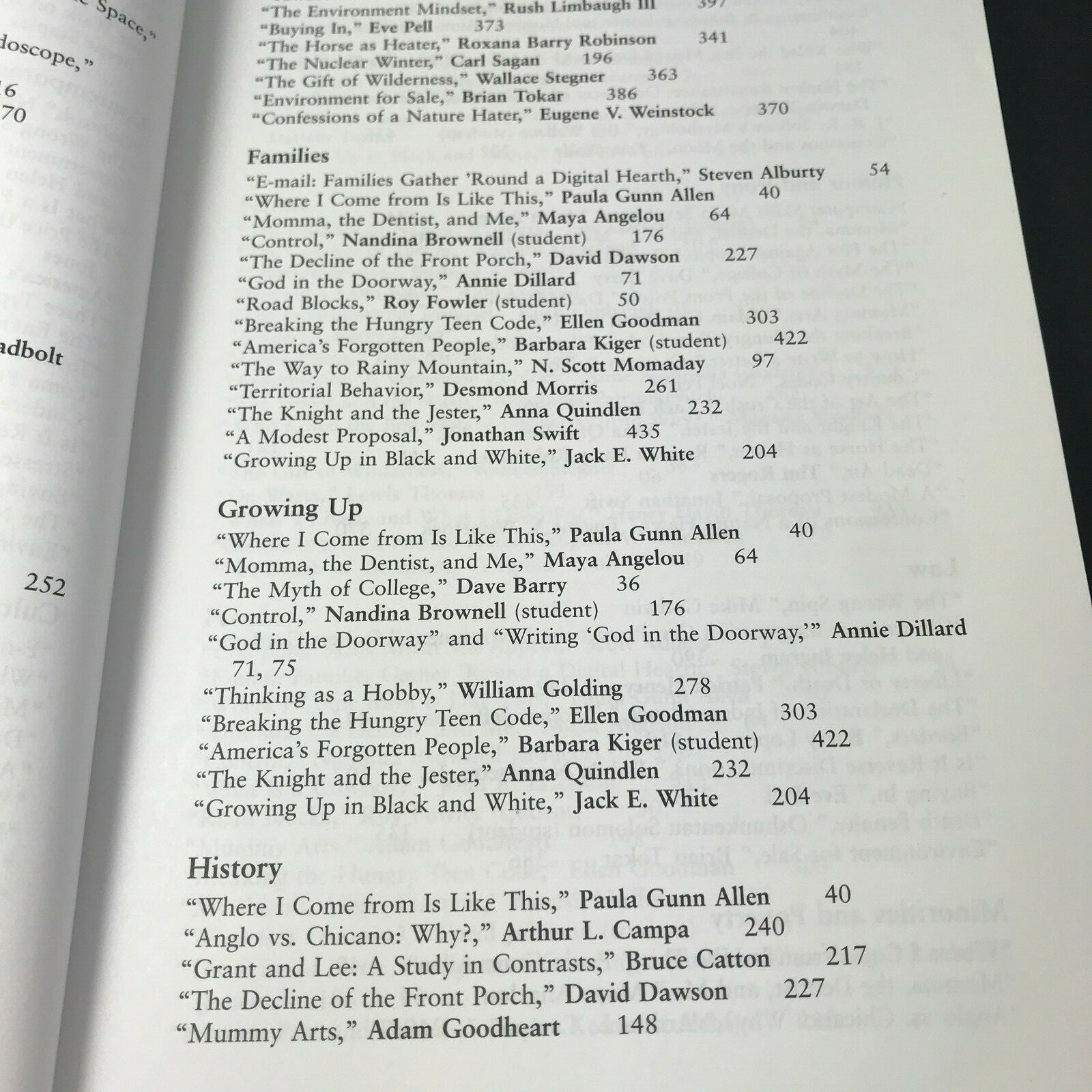 The Resourceful Reader -Good Condition- Angelou MLK Sagan Tolkien Plato Thoreau